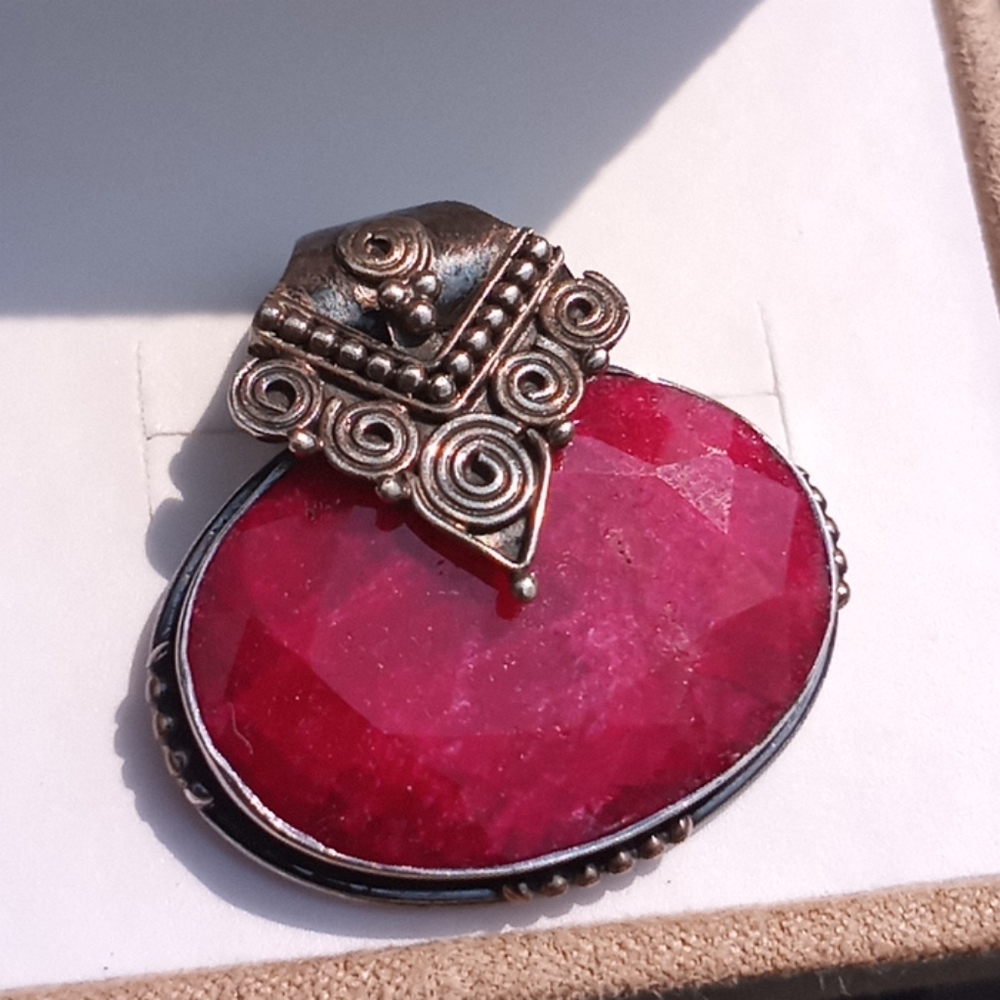 Ruby Pendant - image 2